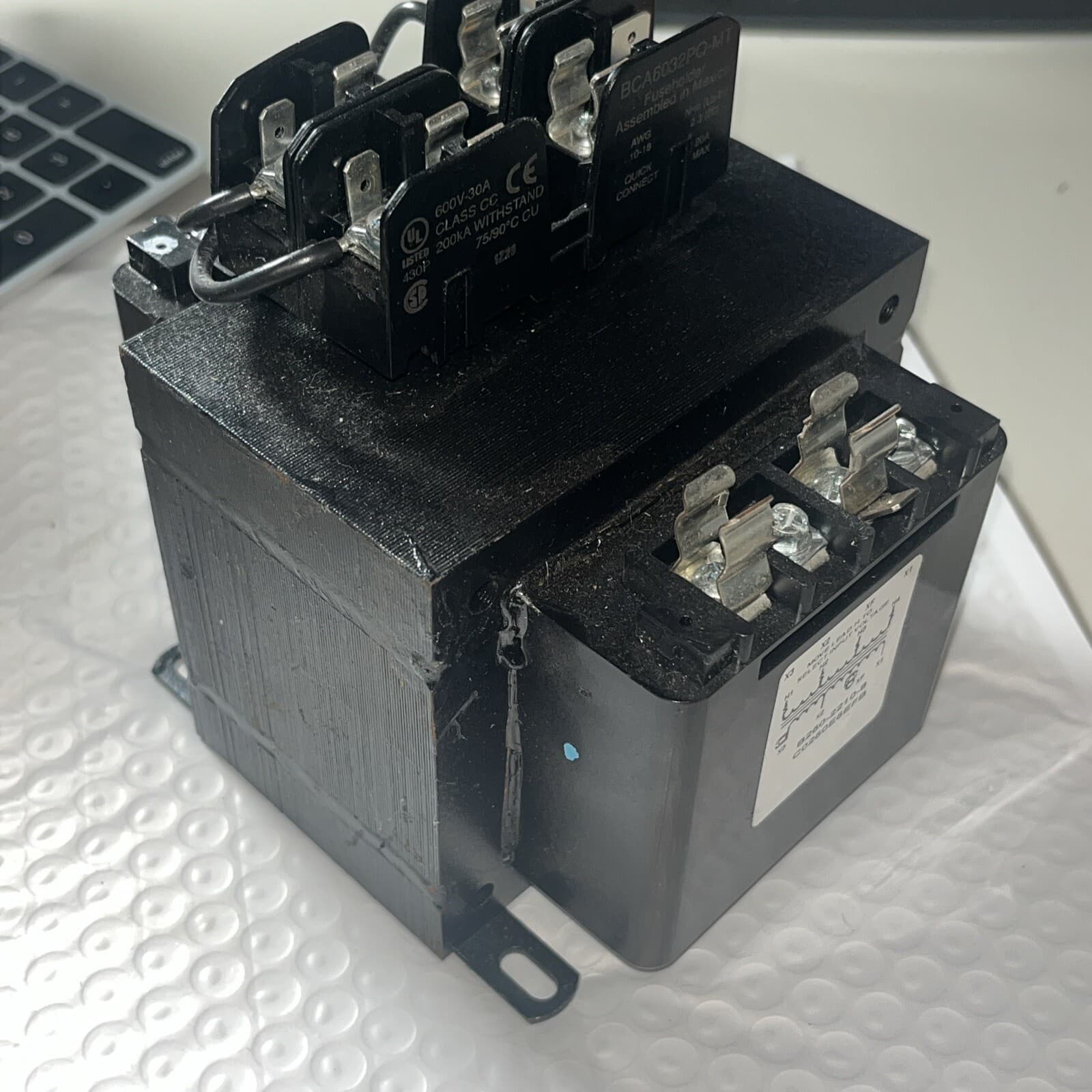 EATON CORPORATION C0250E5EFB Industrial Control Transformer, VA:250, NEW IN BOX 6