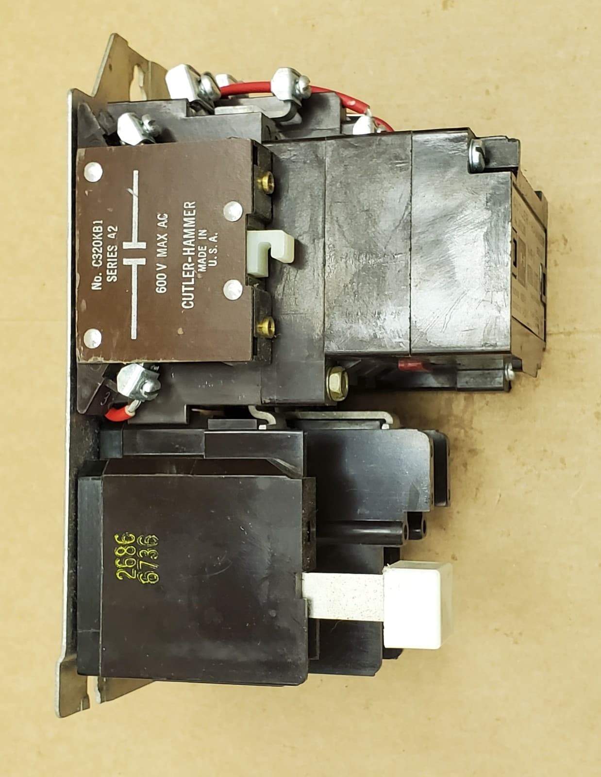 Cutler Hammer A10CN0 Size 1 Motor Starter w/ 120VAC Coil & Overload - NEW  5