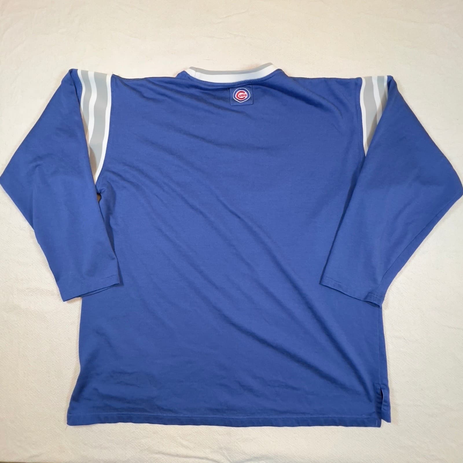 Vintage Majestic Chicago Cubs MLB Long Sleeve Shirt Mens Baseball Size XL 2