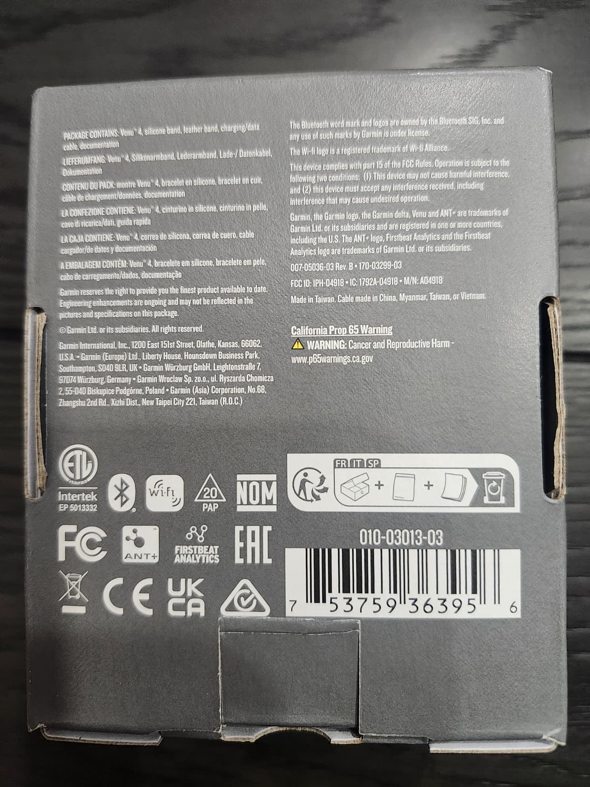 Garmin Venu 4 41mm Lunar Gold Smartwatch with Bone Silicone and Leather Band 2