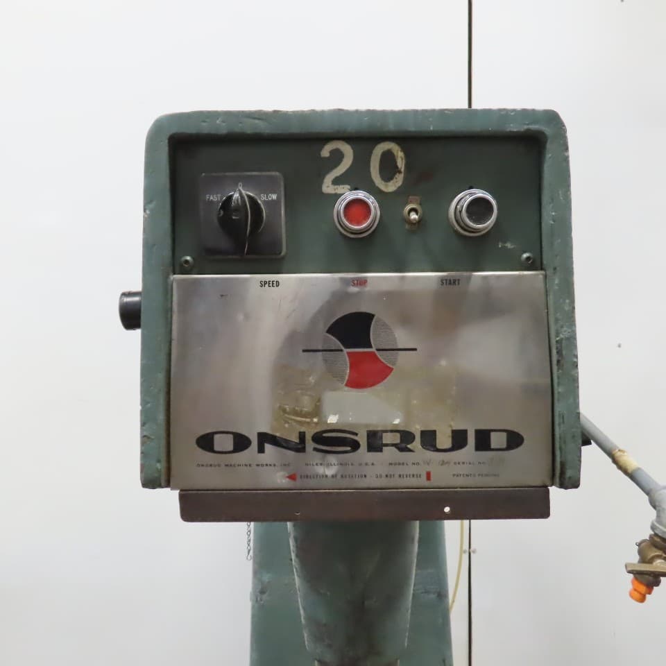 Onsrud W-1124 24" Throat Over Arm Pin Horn Router 230V 3Ph 7.5HP Tested 3