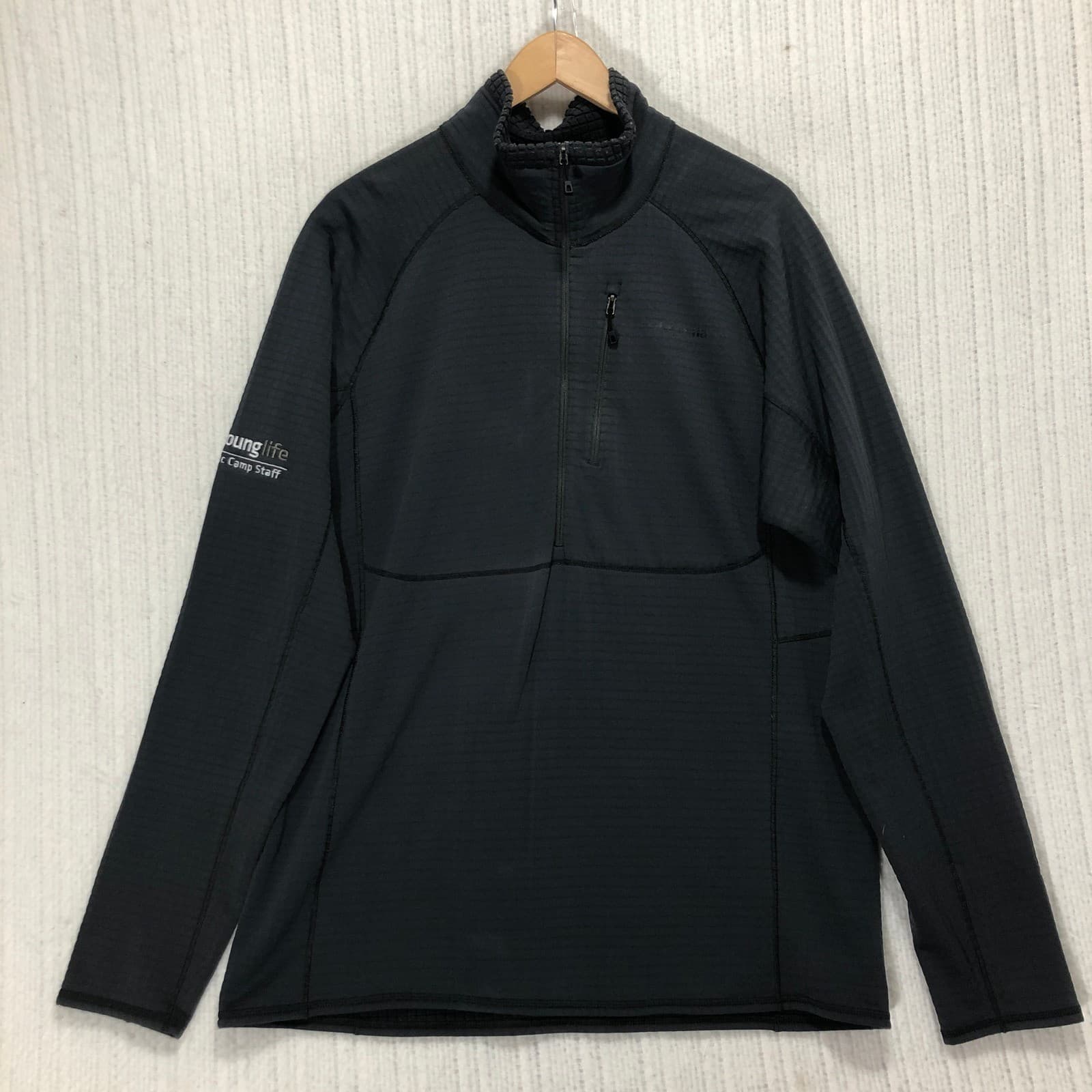 Patagonia Pullover YoungLife Camp Staff Quarter Zip Long Sleeve Men's Size Large