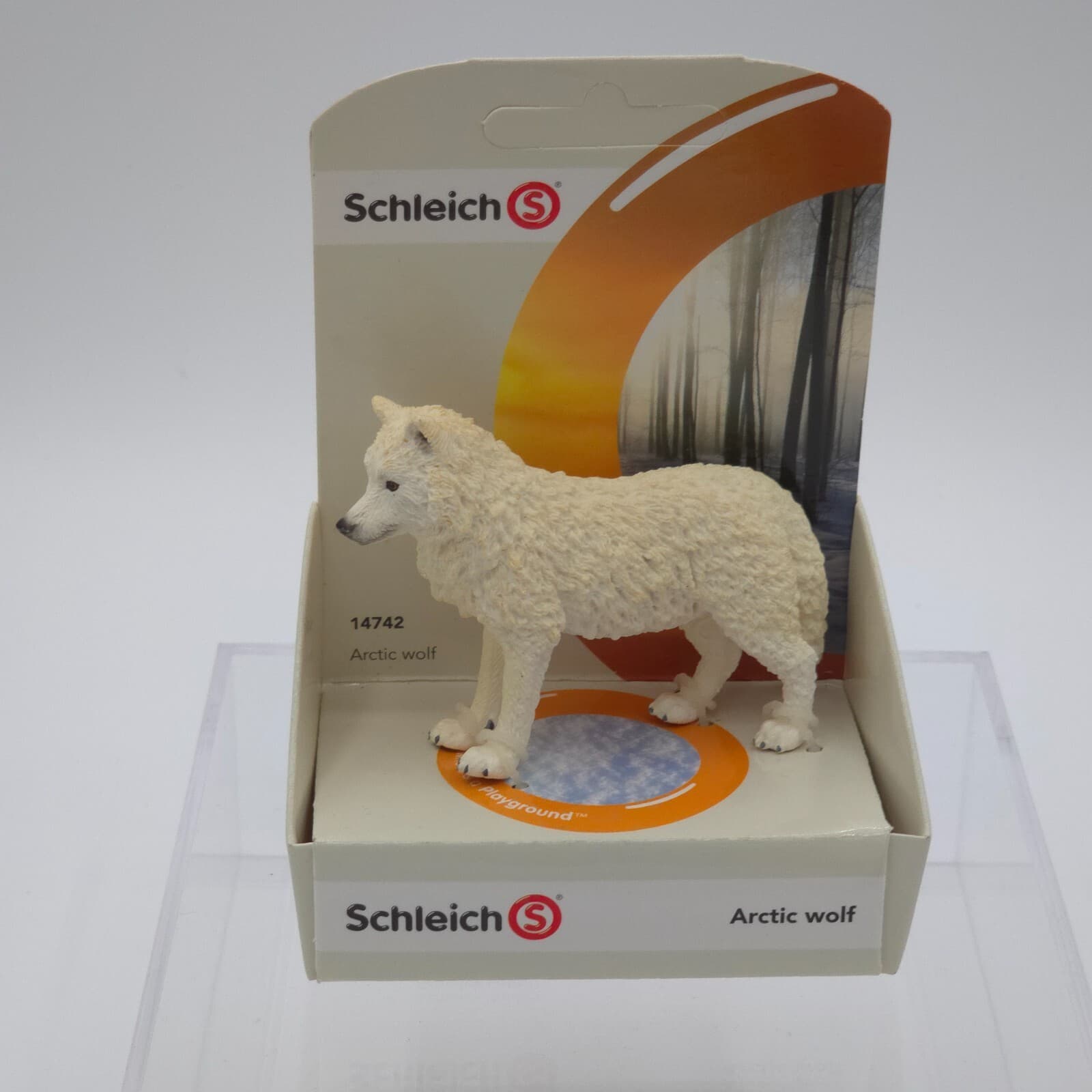 Schleich Arctic Wolf Adult Figure Wildlife 2014 White Wolves 14742 Retired NOS