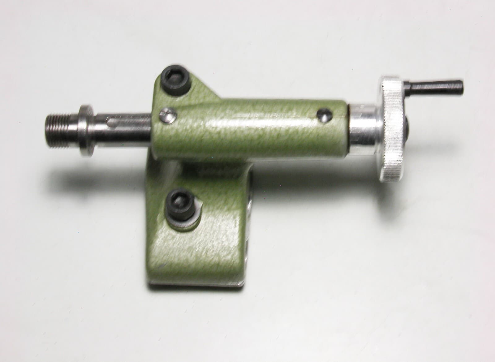 Unimat SL1000 Lathe Tailstock With Aluminum Handwheel 3