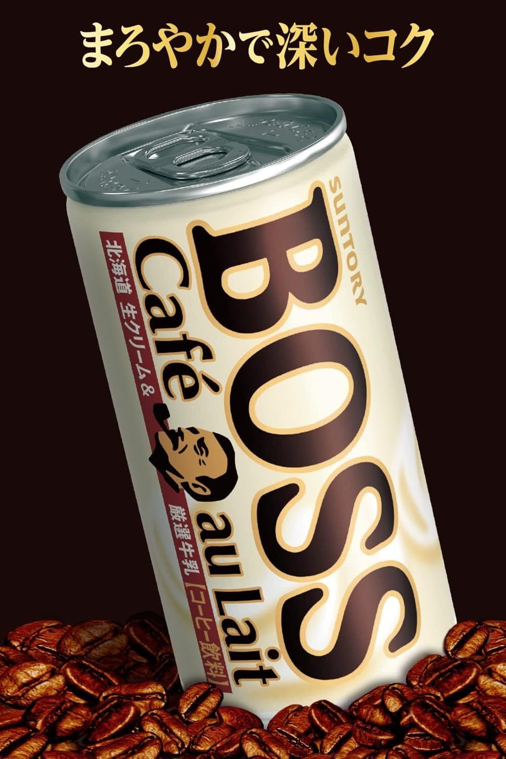 Suntory Boss Coffee (185 g x 10 Cans), Popular Japanese Drink, Made in Japan 3