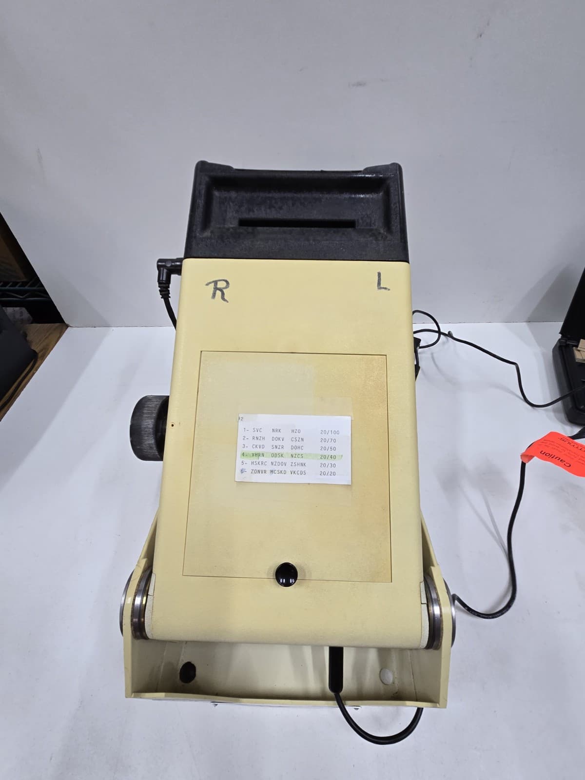 Titmus II-S Vision Tester DMV & School with keypad controller and Case 6