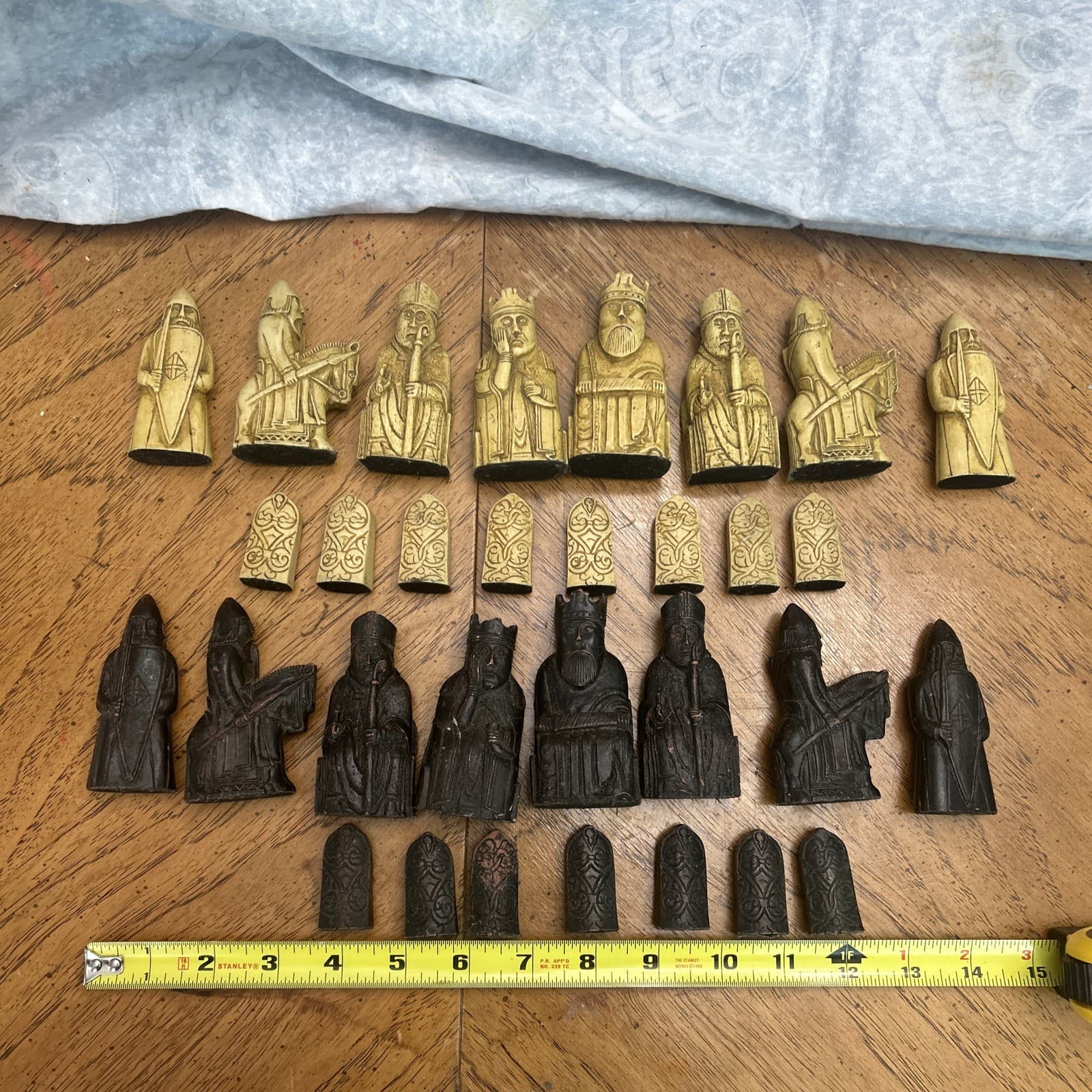Unique Hand Crafted Chess Pieces!!!