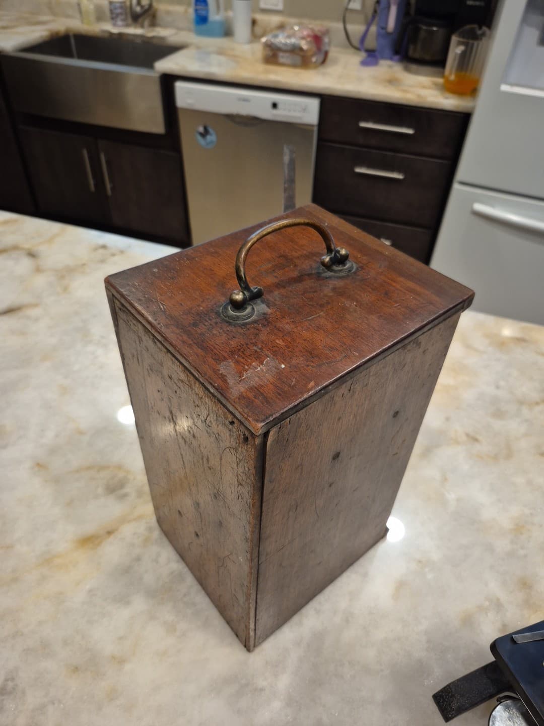 E. Leitz Wetzlar microscope Brass Microscope serial # 14808 4