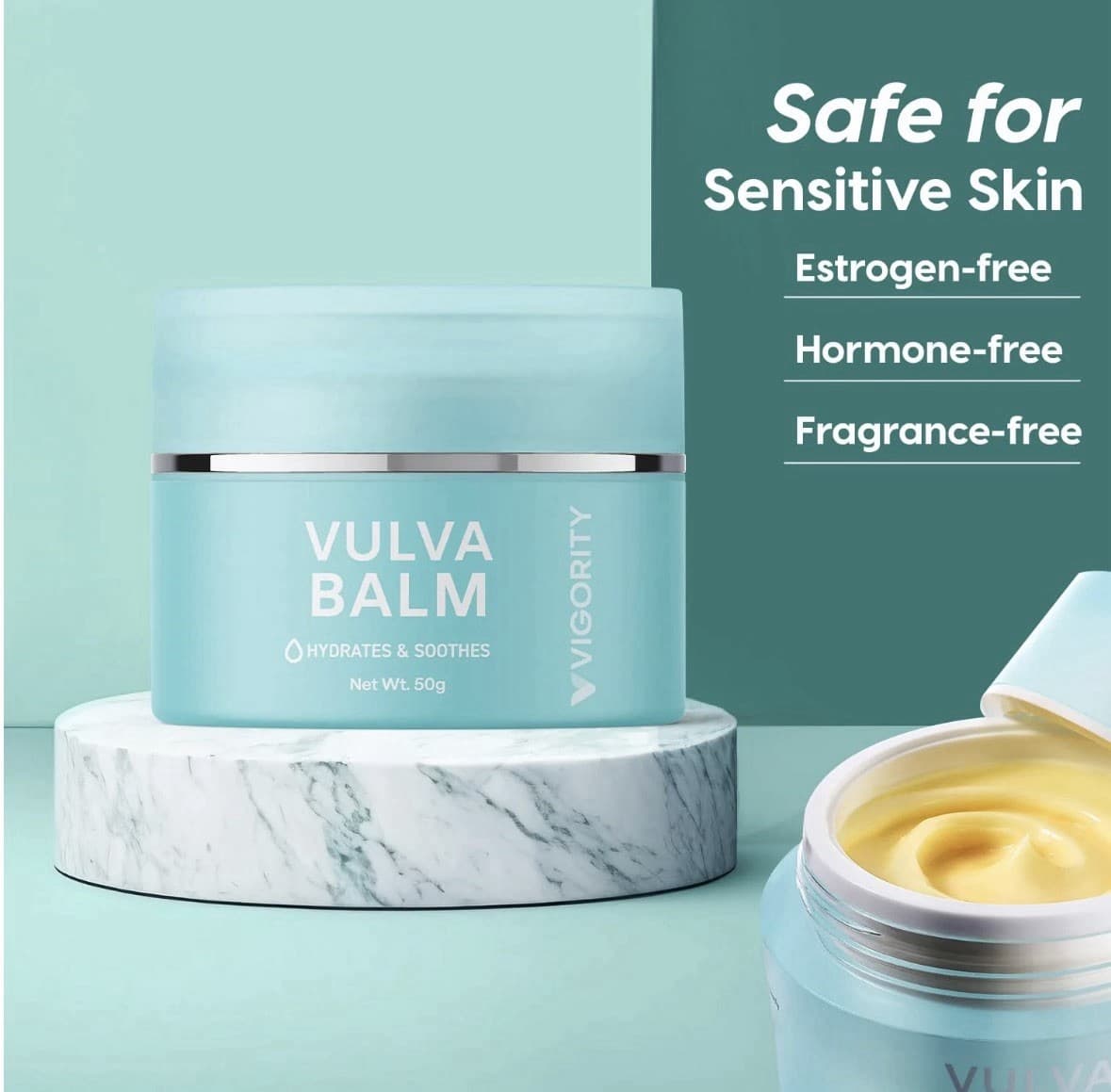 Vaginal Moisturizer – Dryness & Irritation Relief, Menopause Support 2 PACK 5