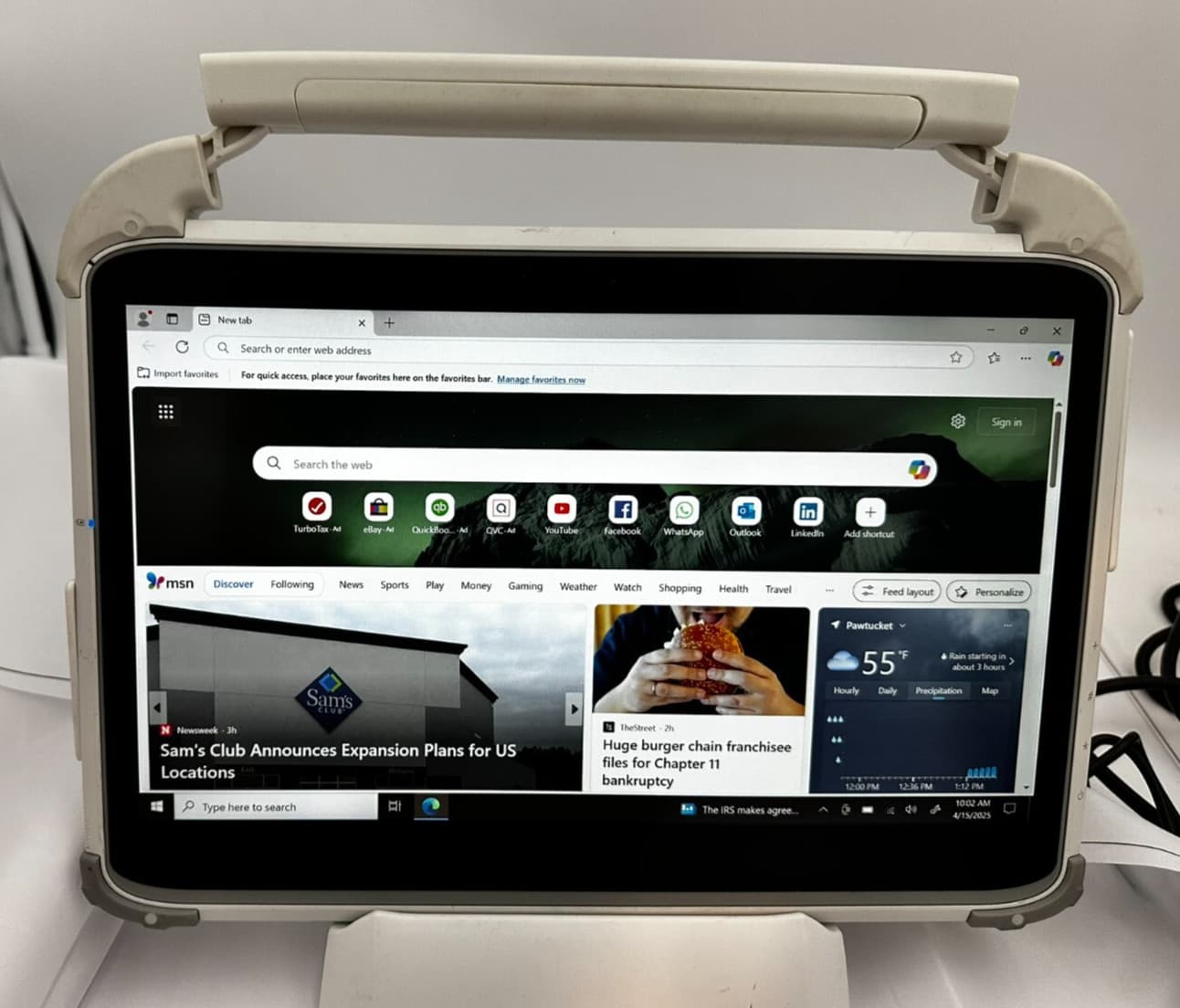 DT Research 13" Touch Screen Tablet #DT313 w/ Intel i5, Windows 10 5