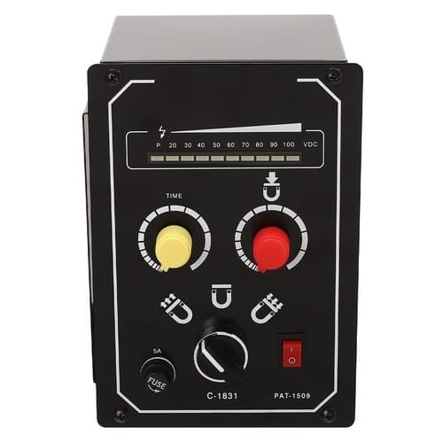 AC 110V 5A Electromagnetic Chucks Controller Adjustable Magnetic Force 0-100V 6
