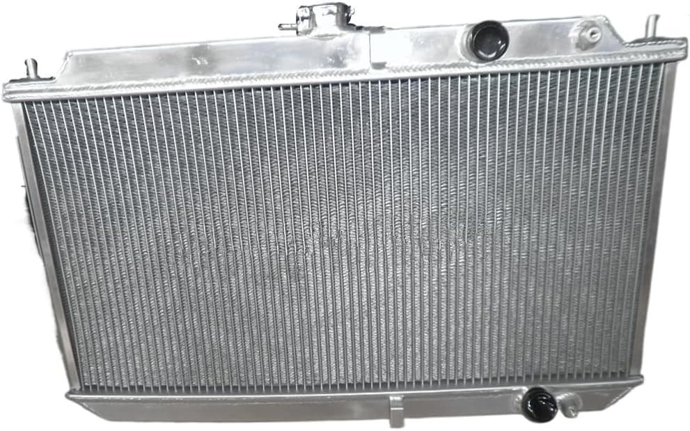Full Aluminum Cooling Radiator + 2x Fan for 1990-1993 Acura Integra 2