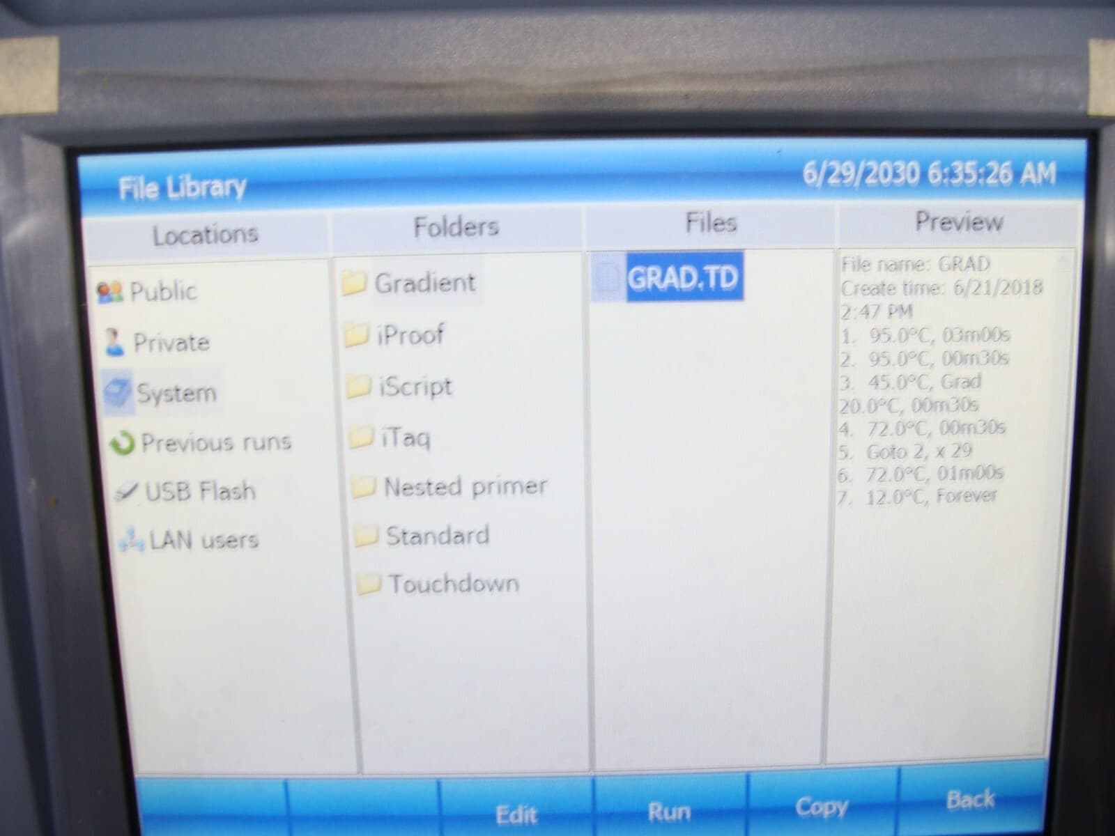 NEW - West Tune GE9612T Touch Screen 96 Well Digital PCR Gradient Thermal Cycler 3