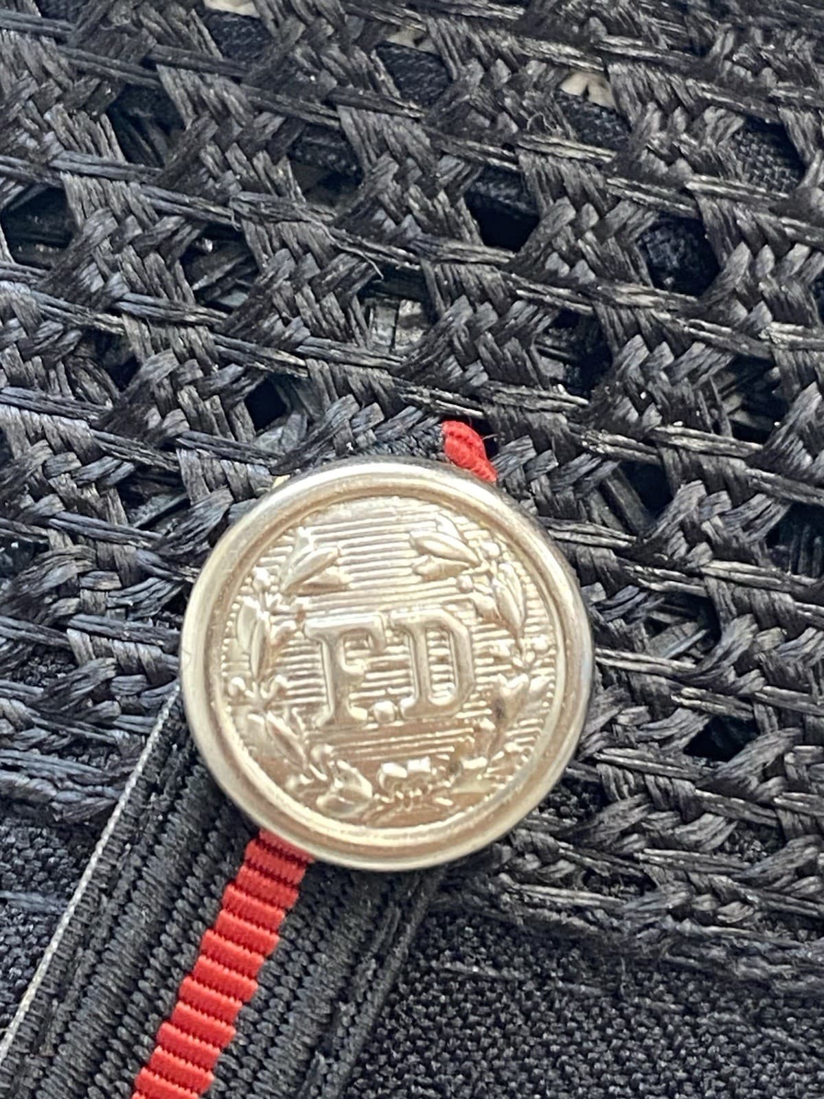 Fire Department Dress Hat Unite Union Made In USA 7 7/8 Vtg 3