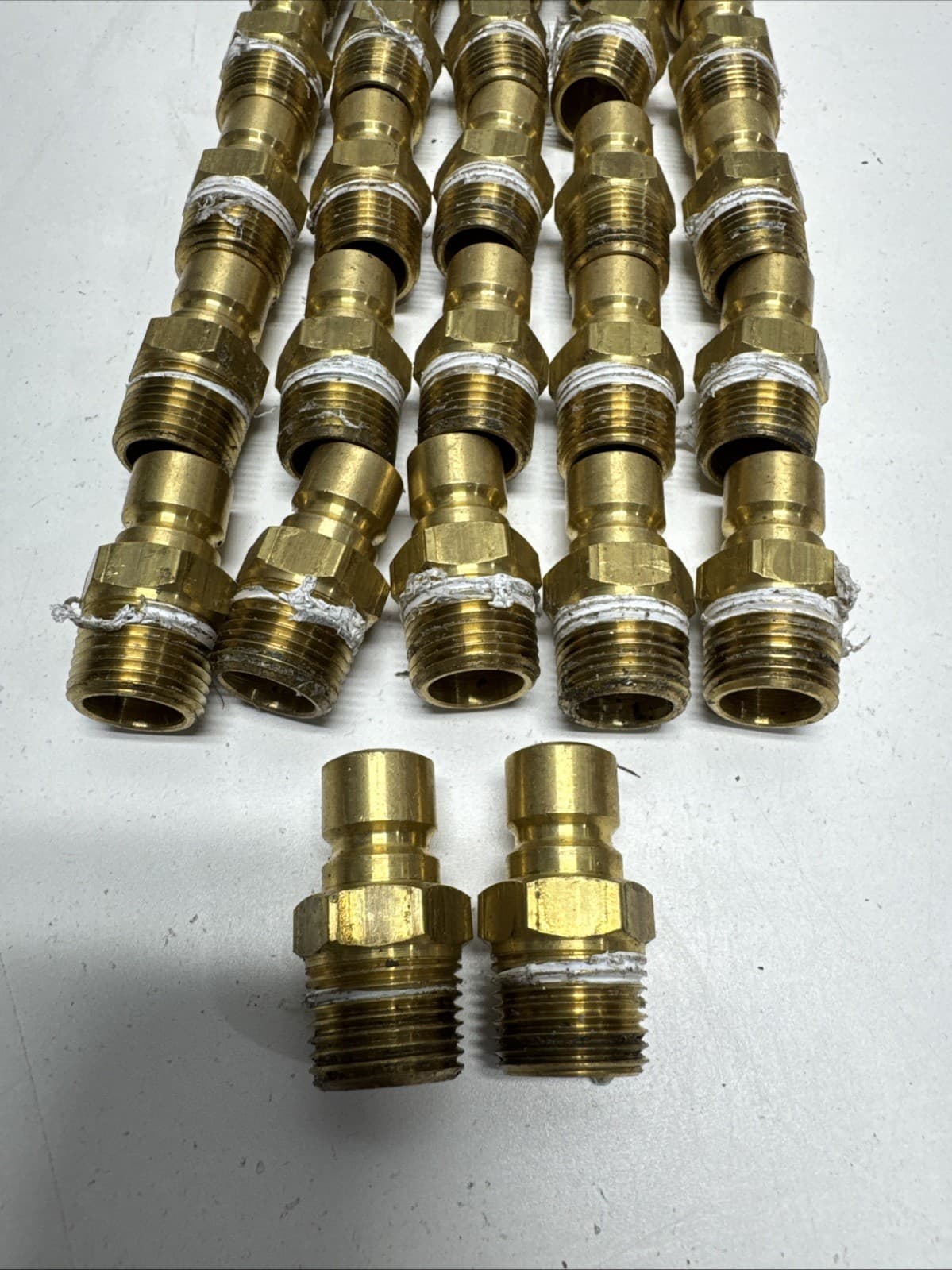 32 Quick Disconnect Mold Coolant Plug 3/8” Body x 3/8” Male NPT Brass 5