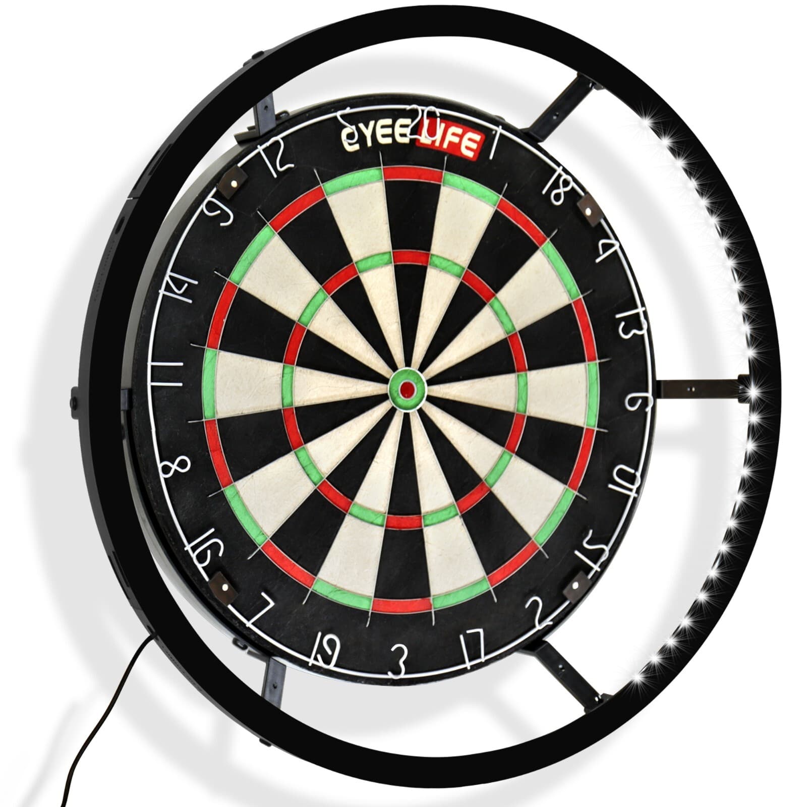 ON SALE:CyeeLife Dartboard LED Lighting System for Steel Dartboard 360 Degrees 2