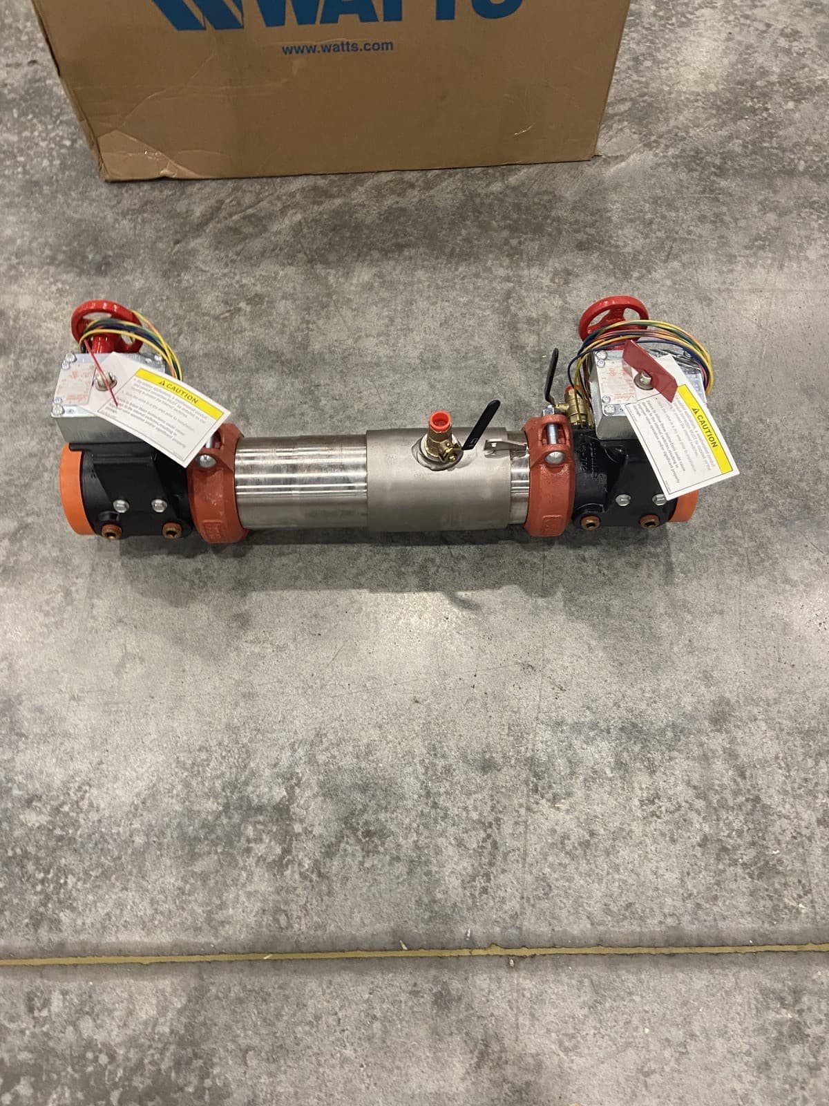 Ames C200 4" Grooved Double Check Valve Assembly, AC200BFGP 4