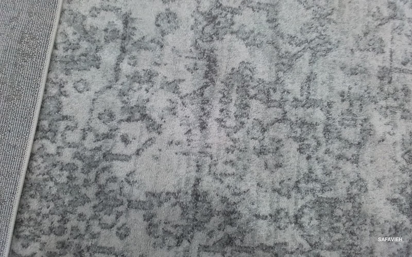 SILVER / IVORY 5'-3" x 7'-6" Flaw in Rug, Reduced Price 1172790397 MAD603G-5 3