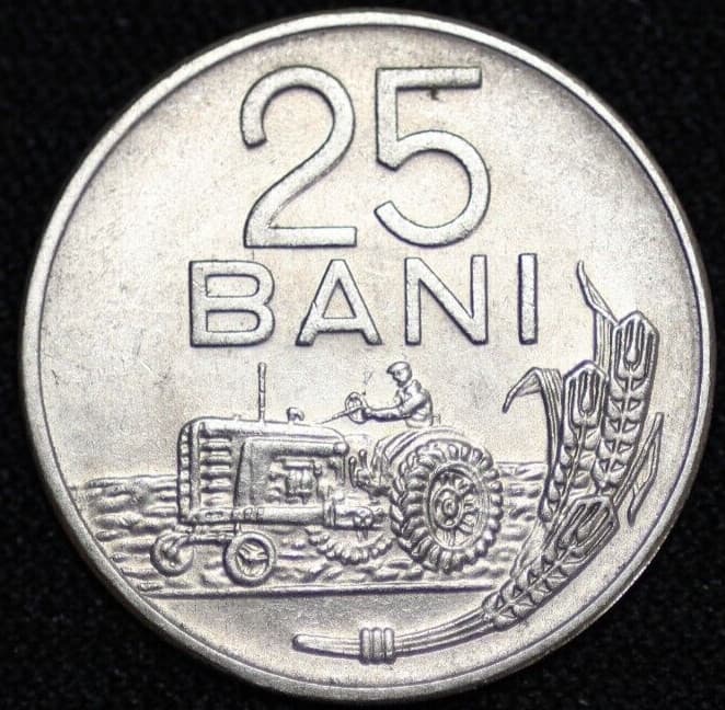 ROMANIA ~ 1960 ~ 25 Bani ~ UNC World Coin ~ ( 1 COIN ONLY ) ☘️ W-#222 ☘️ 3