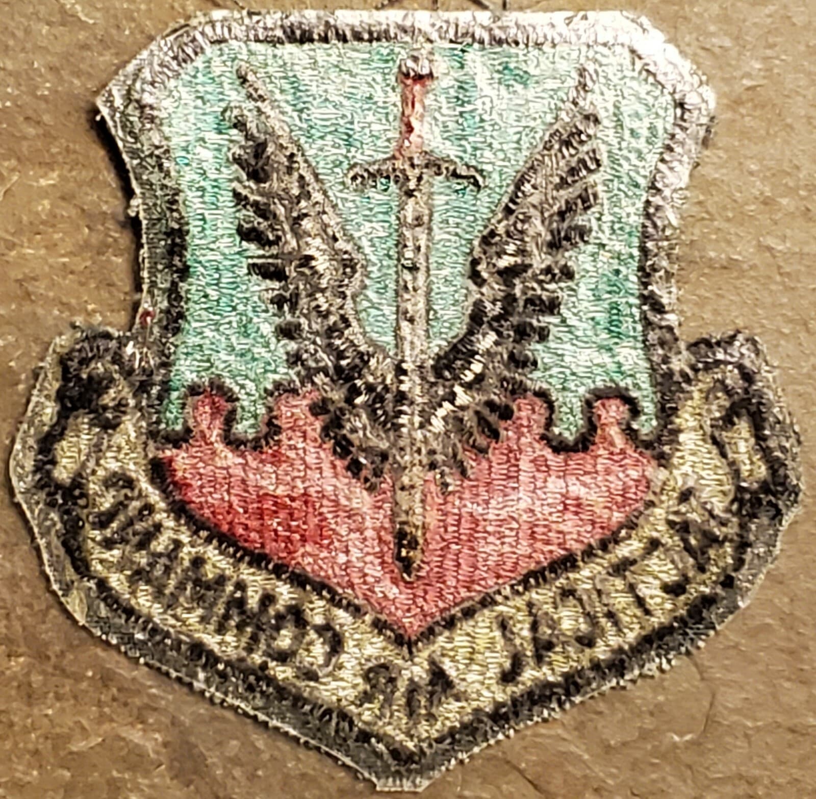 USAF Air Force Tactical Air Command TAC Insignia Badge Patch Subdued Obsolete 2