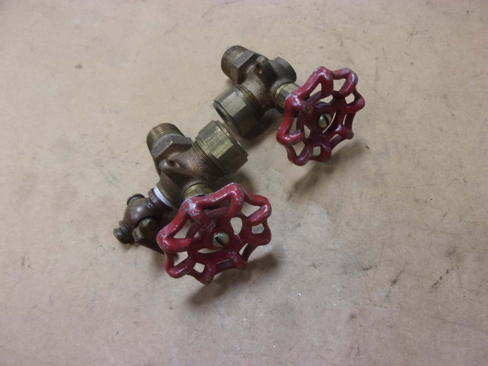 1/2" Npt Conbraco Tank Sight Glass Water Gauge Drain Valve Set 5/8" Od Tube USA 4