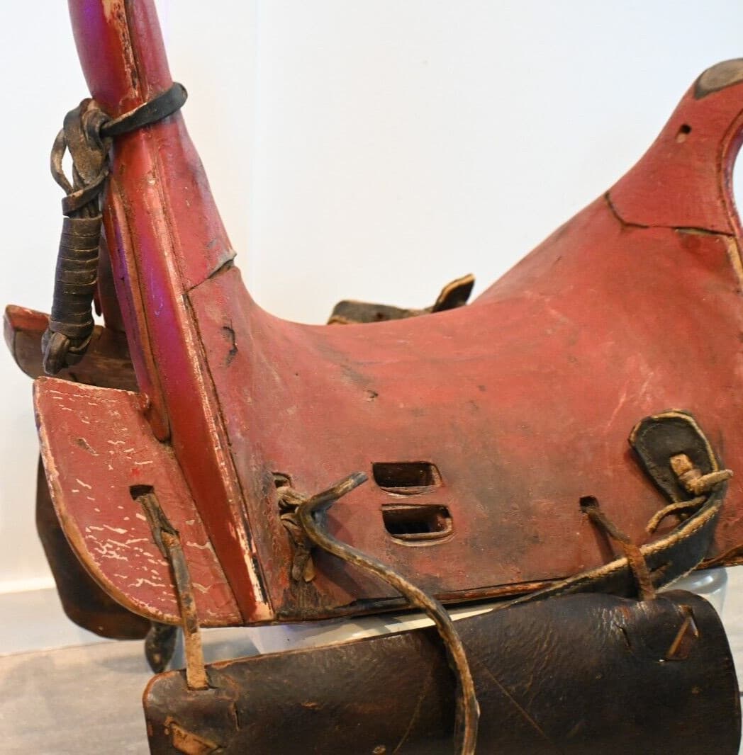 Antique  Cossack Islamic Circassian Kabardian Saddle 3