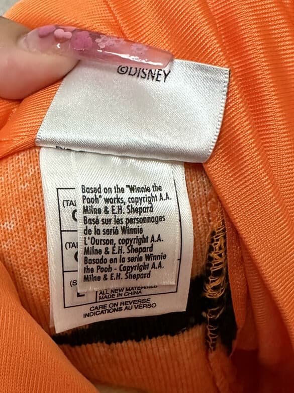 Disney Store Tigger Plush Costume Adult Unisex Tigger Talking Sz L Worn Once 3