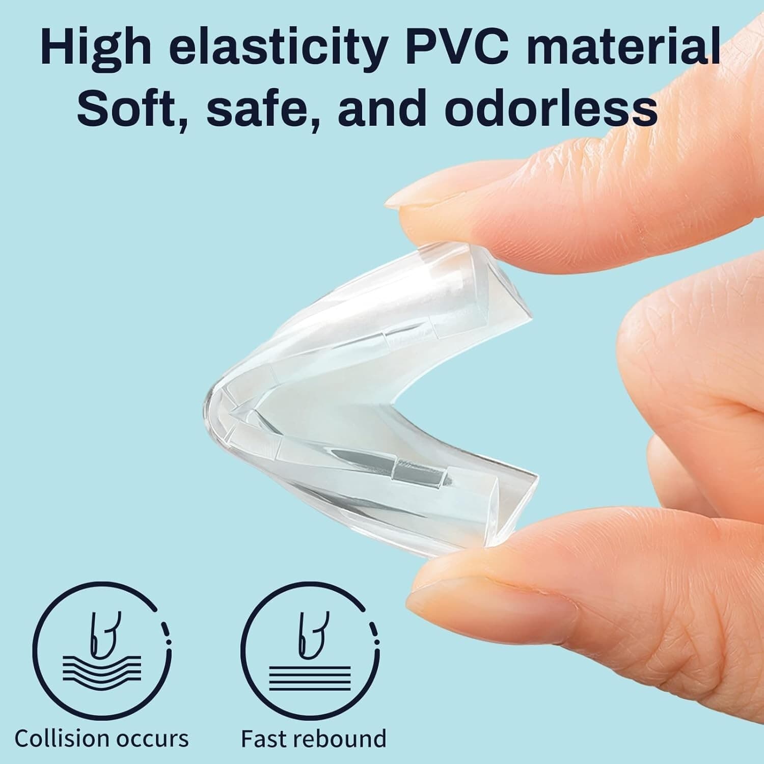 Baby Proofing Corner Protector Guard,12 Pack Table Corner Protectors Safety Chil 5