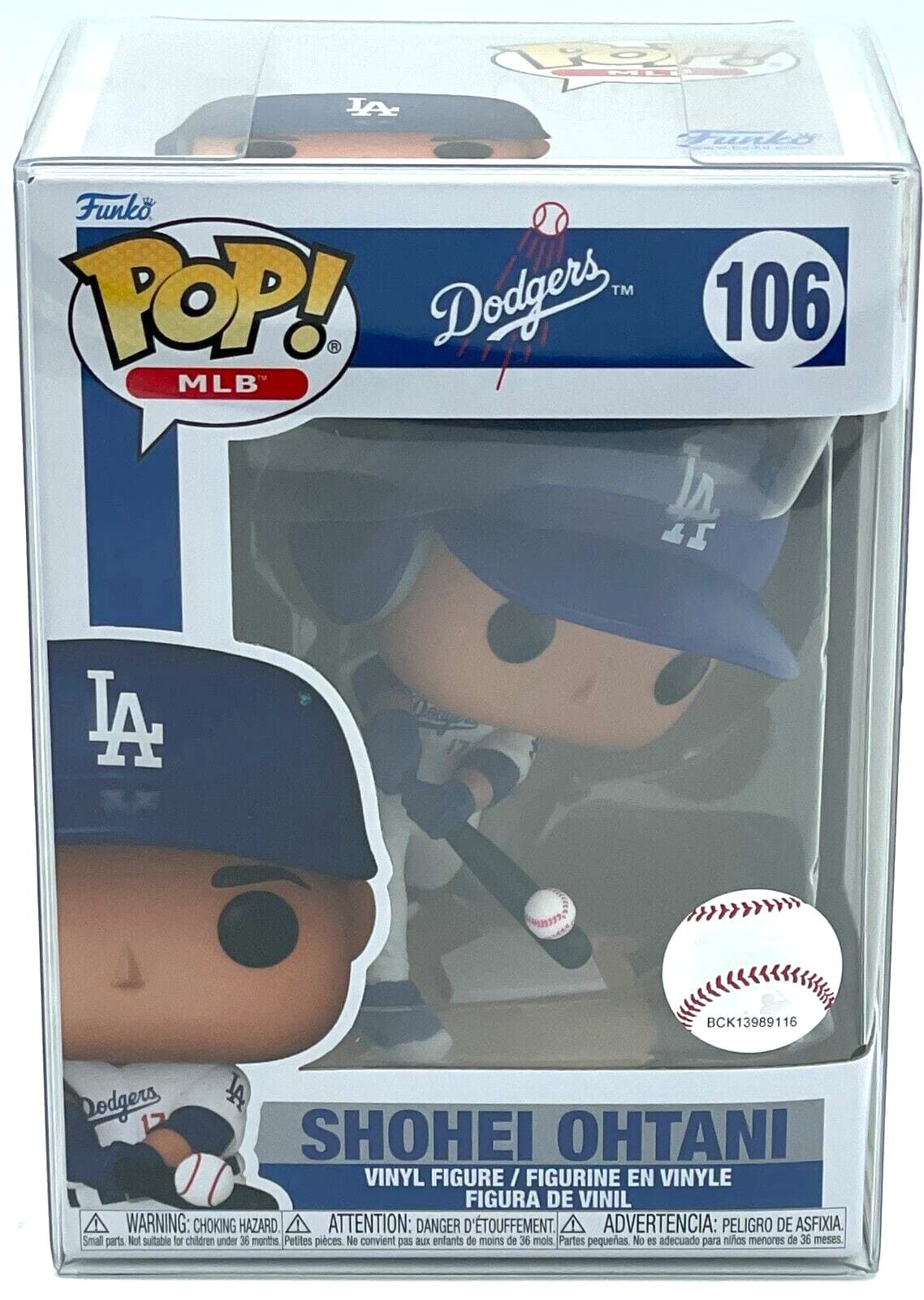 Funko Pop! MLB Shohei Ohtani #106 LA Dodgers with POP Protector - IN STOCK! 5