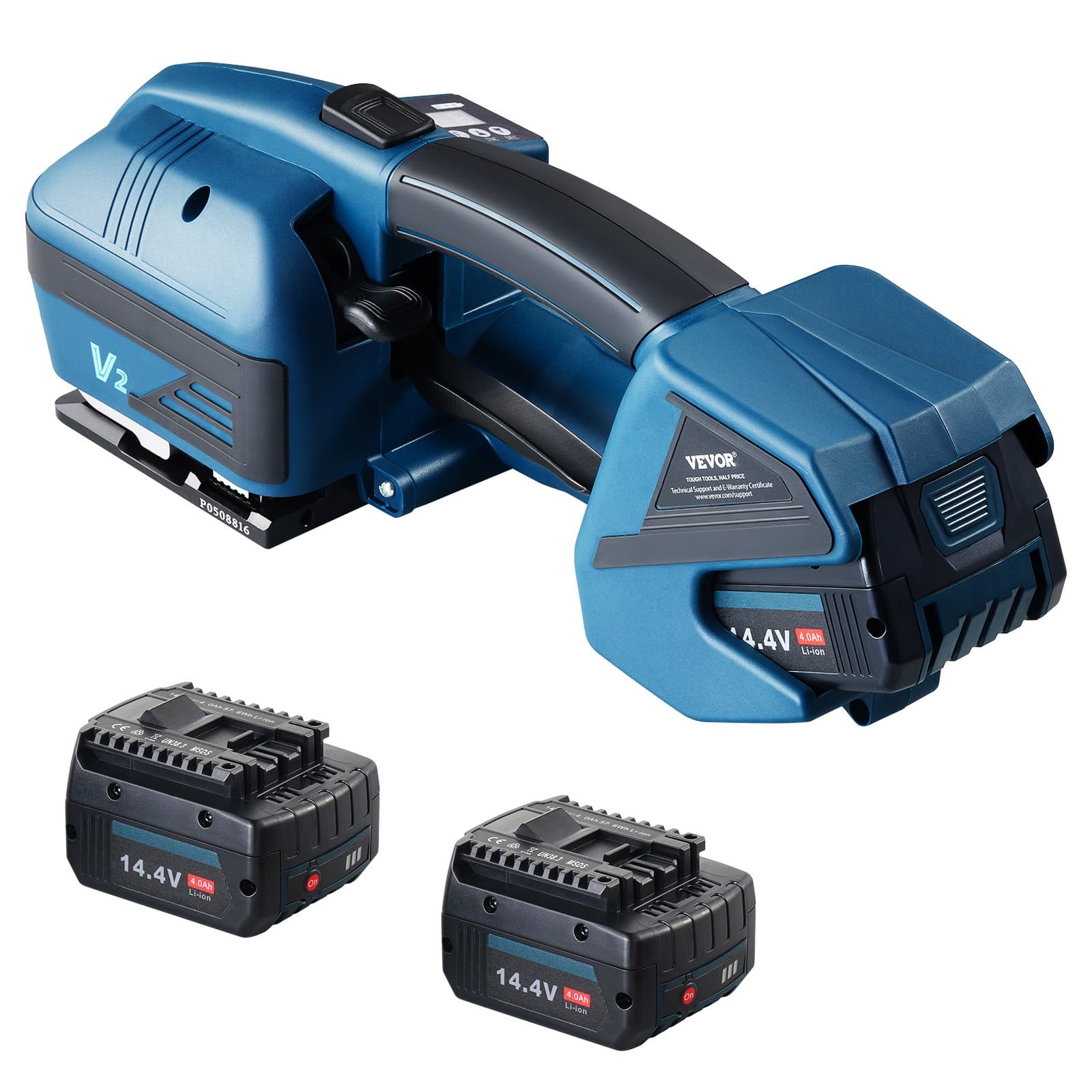 Automatic Electric Strapping Machine Tool for PP/PET 0.35"-0.63" Straps