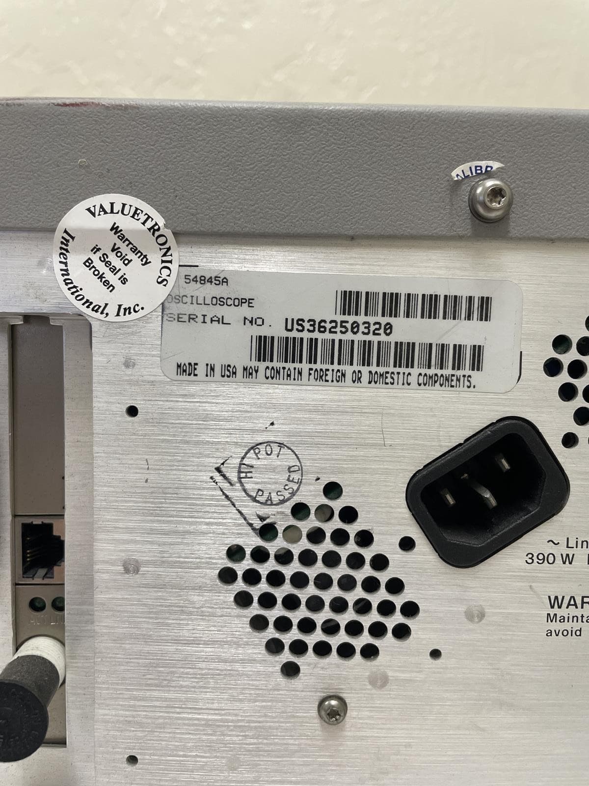 HP AGILENT 54845A INFINIIUM OSCILLOSCOPE 5