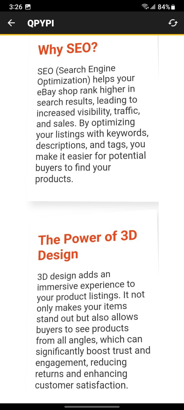 3d Seo MOBILE Html .Pdf digital eCOMMERCE TEMPLATE EBay Shop R5