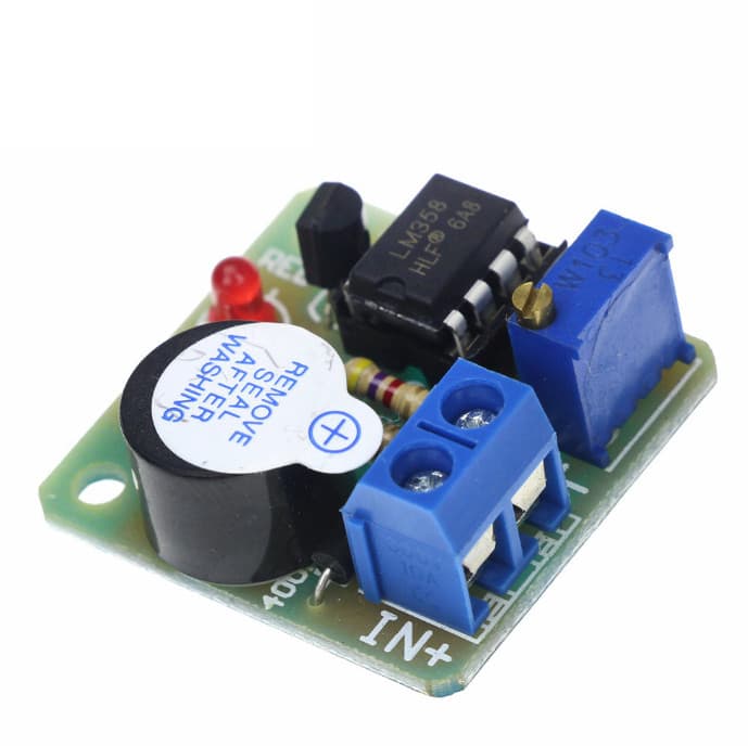 9V/12V Battery Sound and Light Alarm Against Over-discharge Protection Board  2