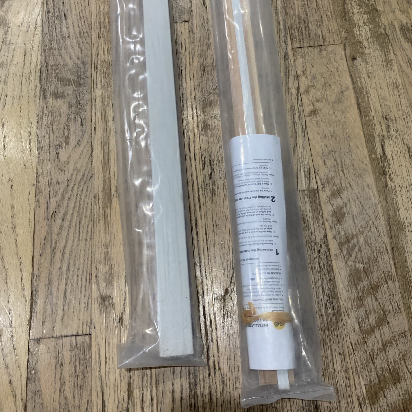 X2 Pella Lifestyle Window Mullion Kit Joining Windows Size 64” Or Less Height 2