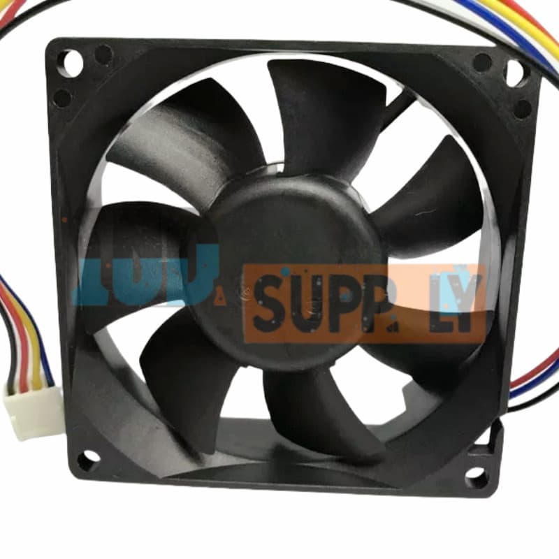 1pc EVERFLOW F128025SU 80*80*25mm DC 12V 0.40A PWM speed control CPU cooling fan 2