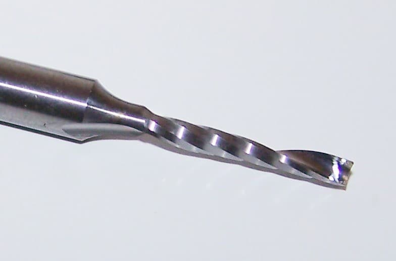 1/8" (.1250") CARBIDE SINGLE O FLUTE ROUTER FOR HARD PLASTIC ONSRUD 63-707 2