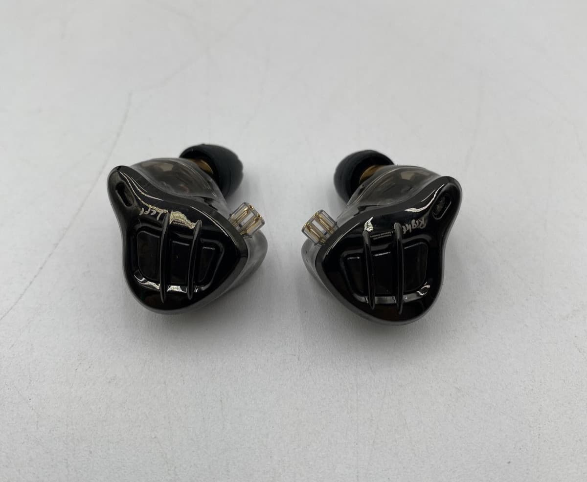 KZ ZAR In-Ear Monitor Headphones 7BA+1DD Hybrid HiFi Earbuds (No Mic) - Black 2