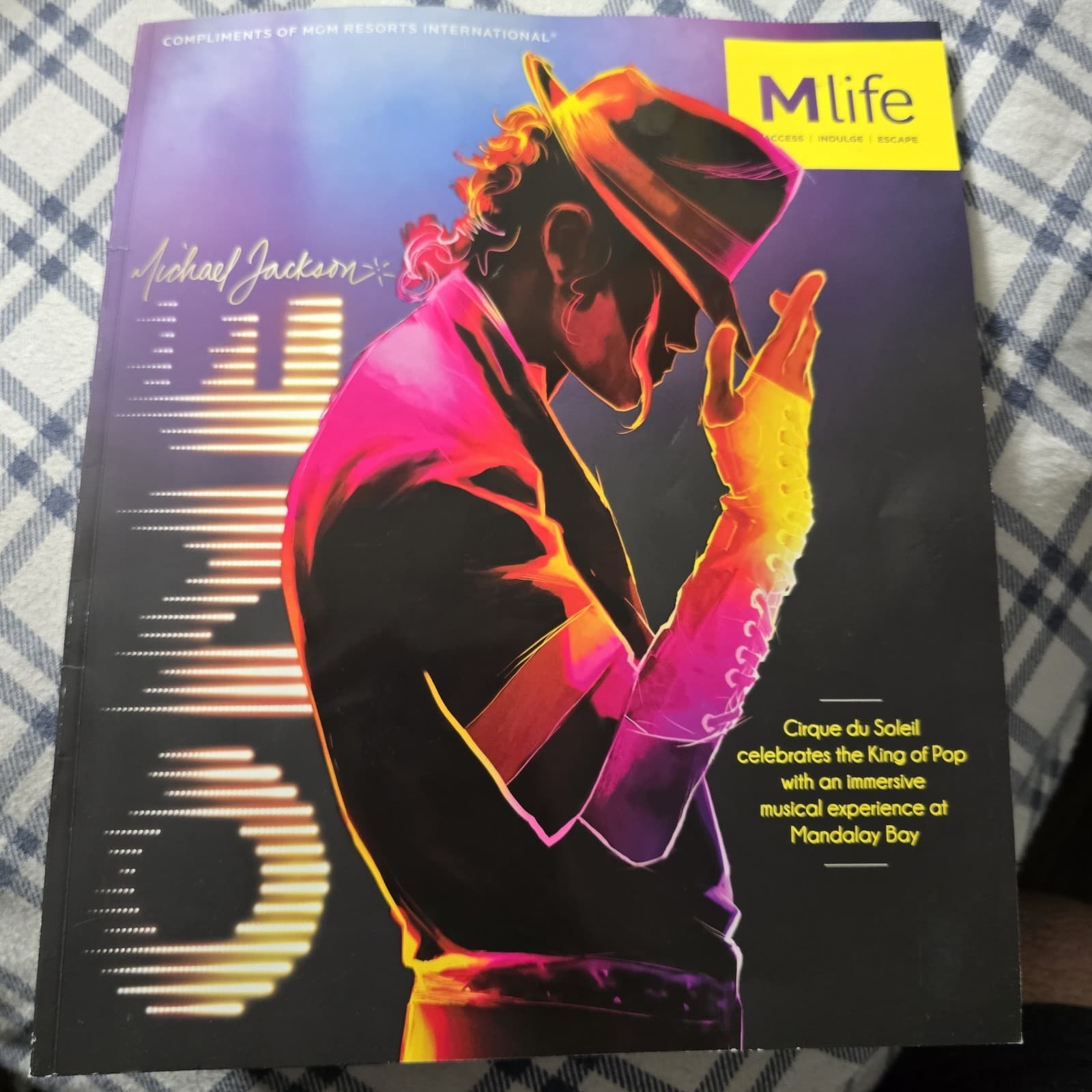 MGM Resorts M Life Magazine Michael Jackson cirque du soleil Vol. 11,  2013
