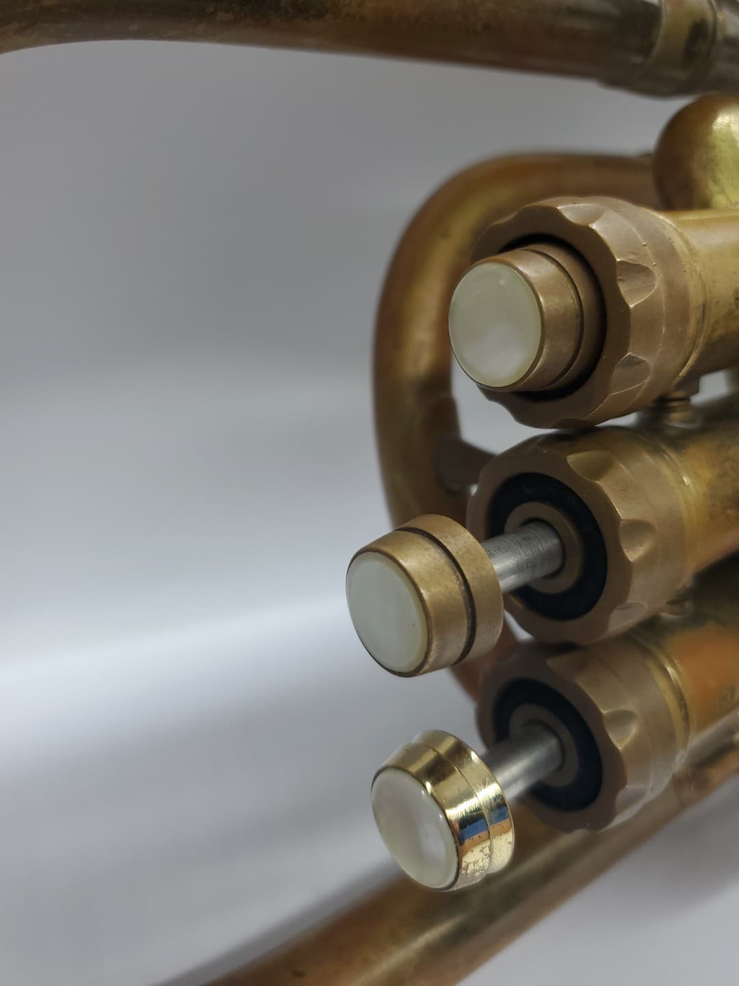 Besson 1973 Model 168 Compensating Bb 50 Medals of Honour 3 Valve Euphonium  4