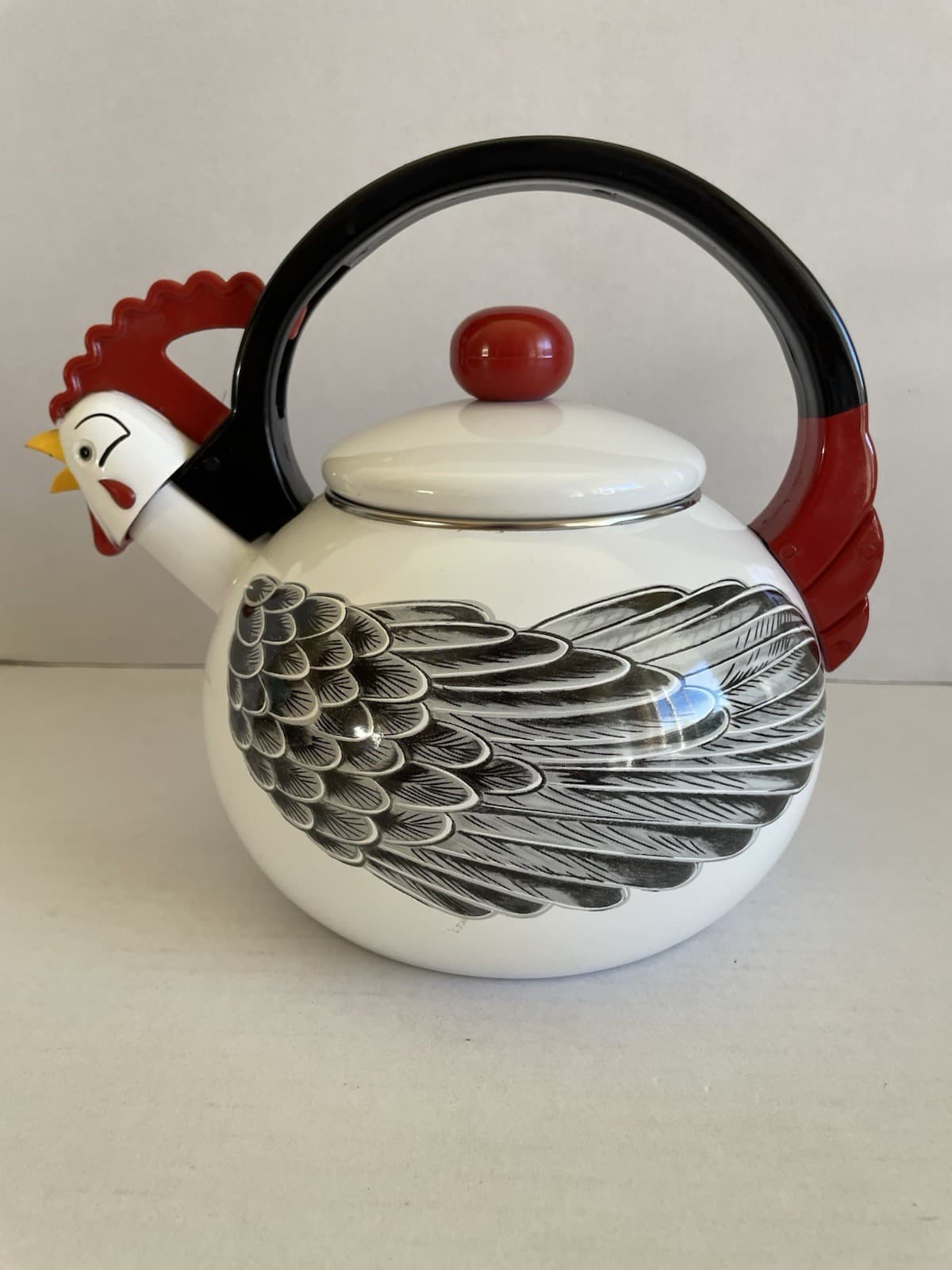 MM Kamenstein Whistling Rooster Tea Kettle  3