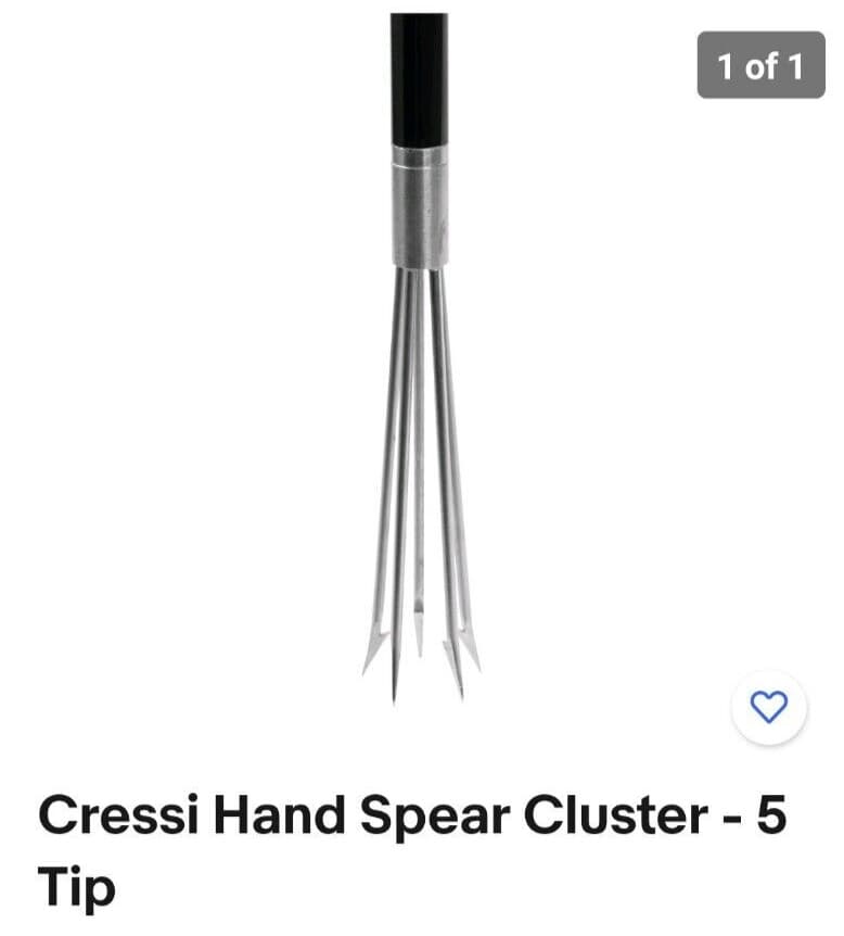 CRESSI HANDSPEAR CLUSTER SPEAR POINTS