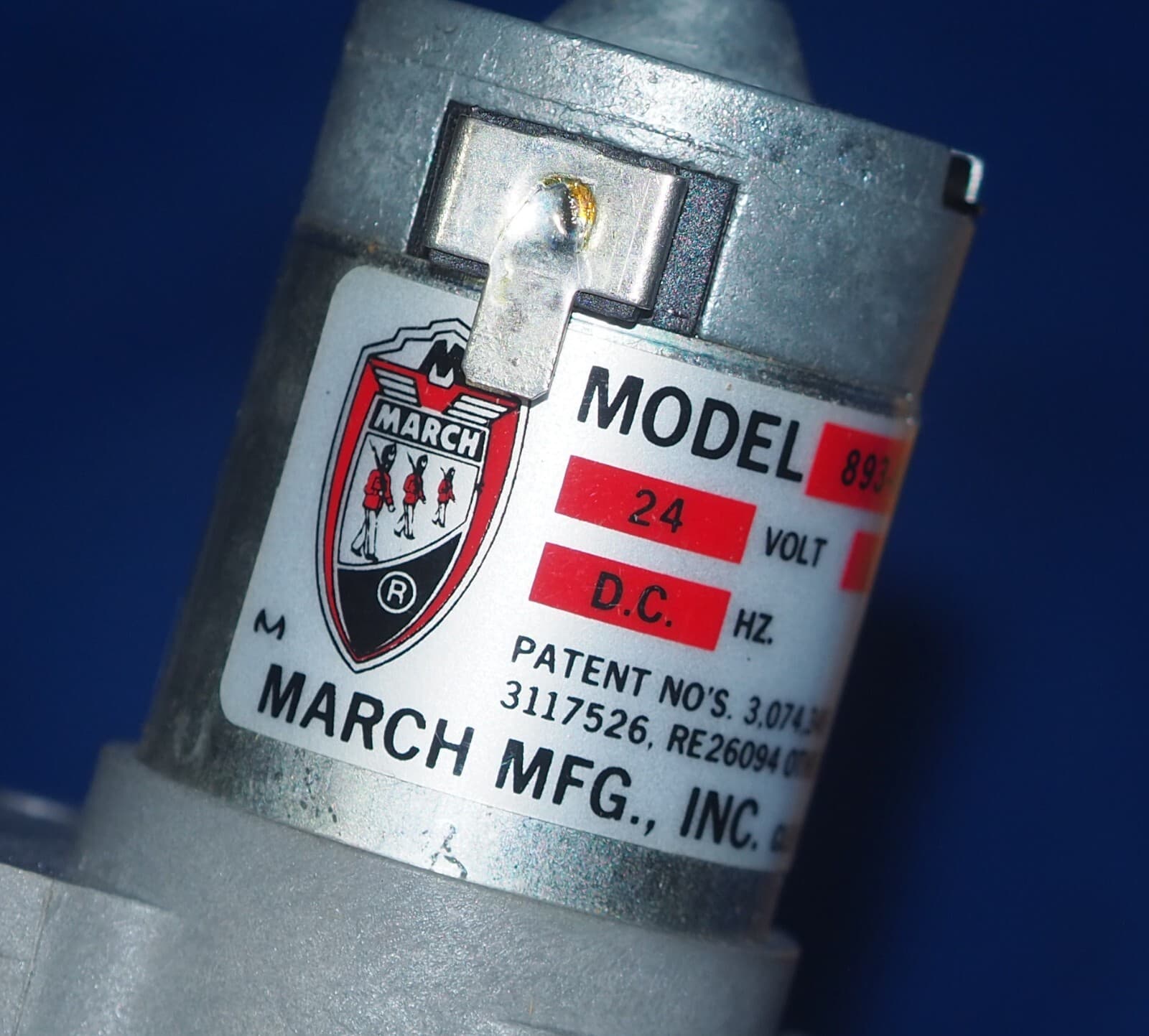 March Magnetic Drive Chemical Pump Submersible Series 893-05 893-001-05 NOS OEM 3