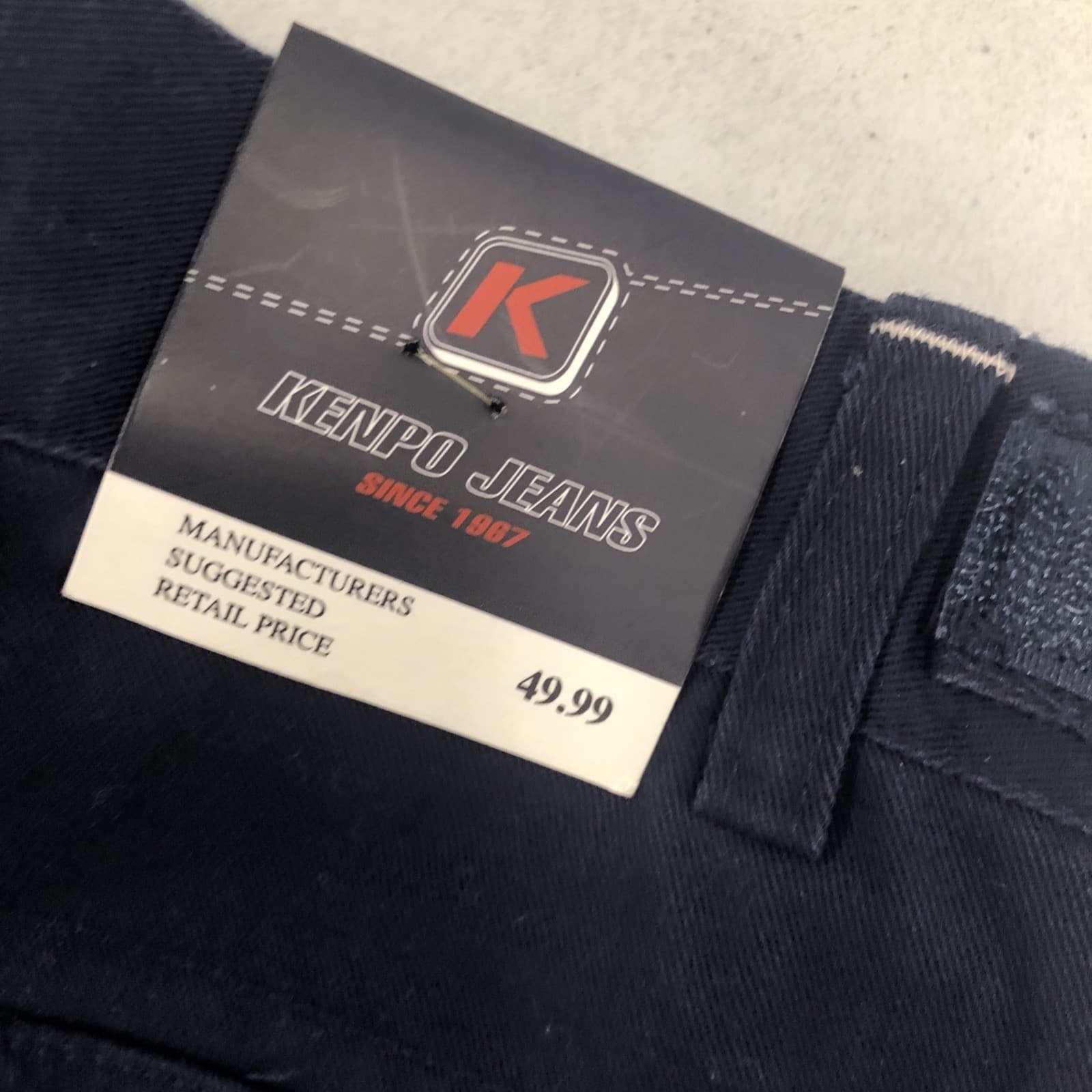 VTG New NWT Kenpo Jeans Cargo Convertible Short / Pants Size 5 kids Adj Waist 2