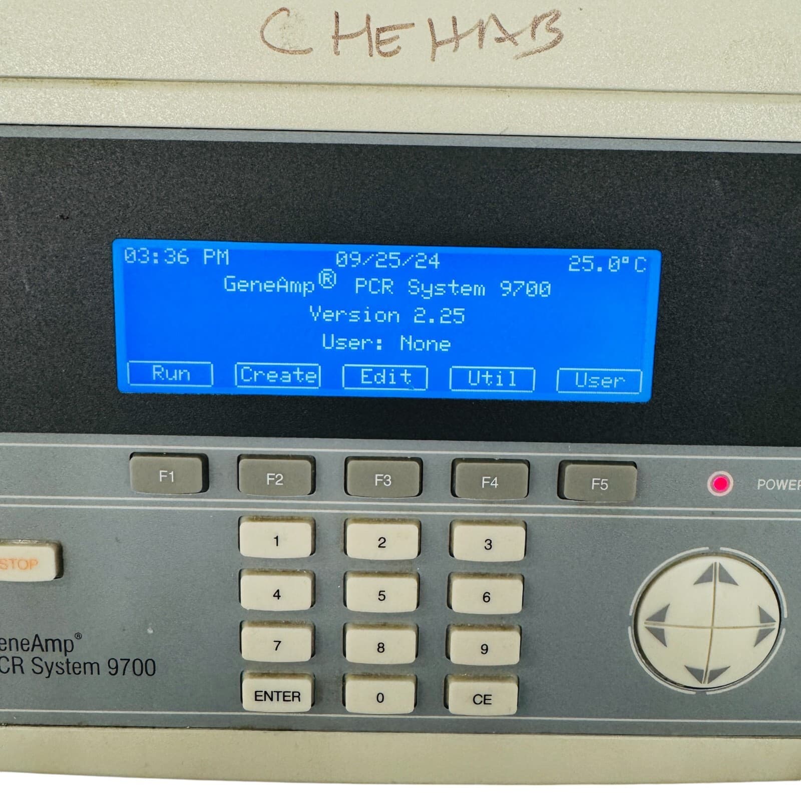 Perkin Elmer N8050200 GeneAmp 9700 PCR System Thermal Cycler 96 Well 2