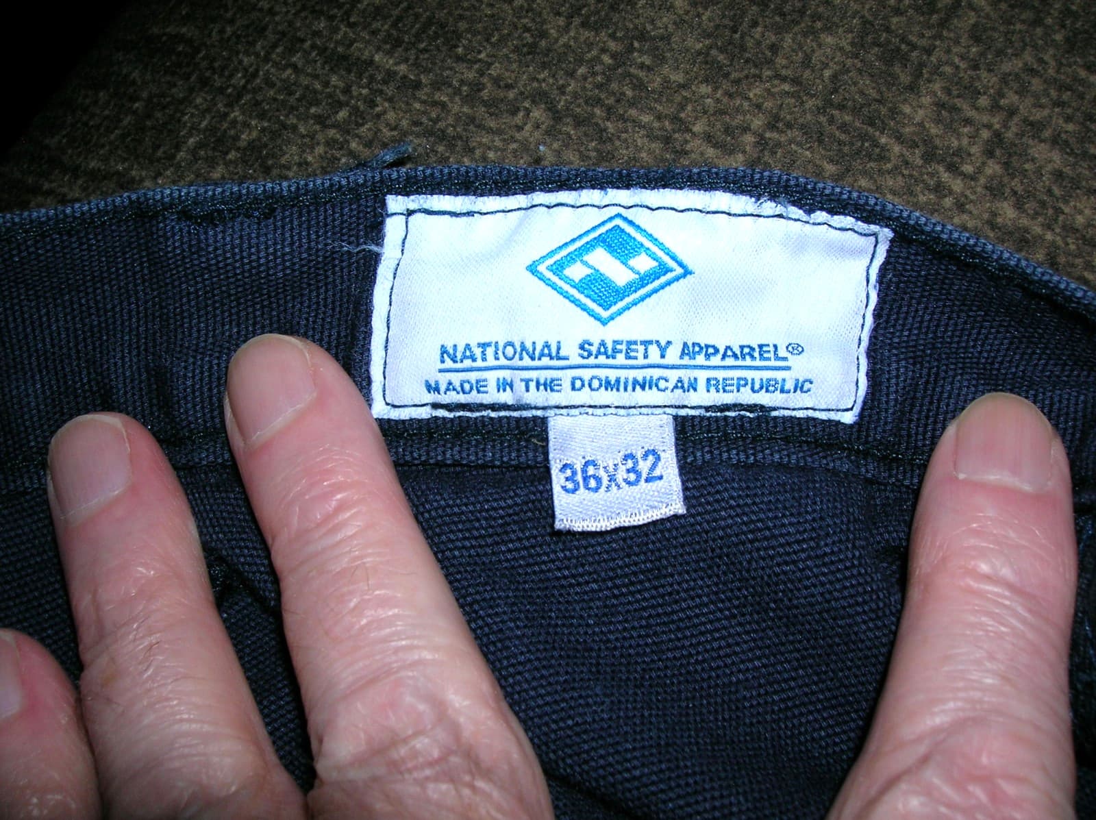 TECGEN Fire Resistant Pants 36x32 NFPA 2112 FR9.5oz High Perform Duck ARC 14 3