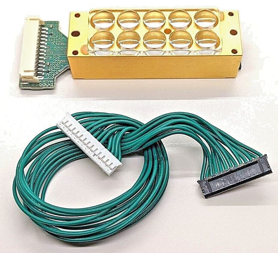 70+ Watt NUBM47-A1 Laser Diode Block - 10x 7-W Diodes - 445nm-450nm Blue NUBM44 3