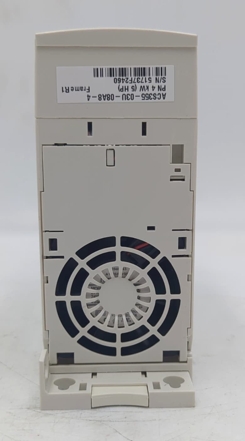 ABB ACS355-03U-08A8-4 VFD, 5 HP, 380-480V w/FENA-01 E-NET Used 6