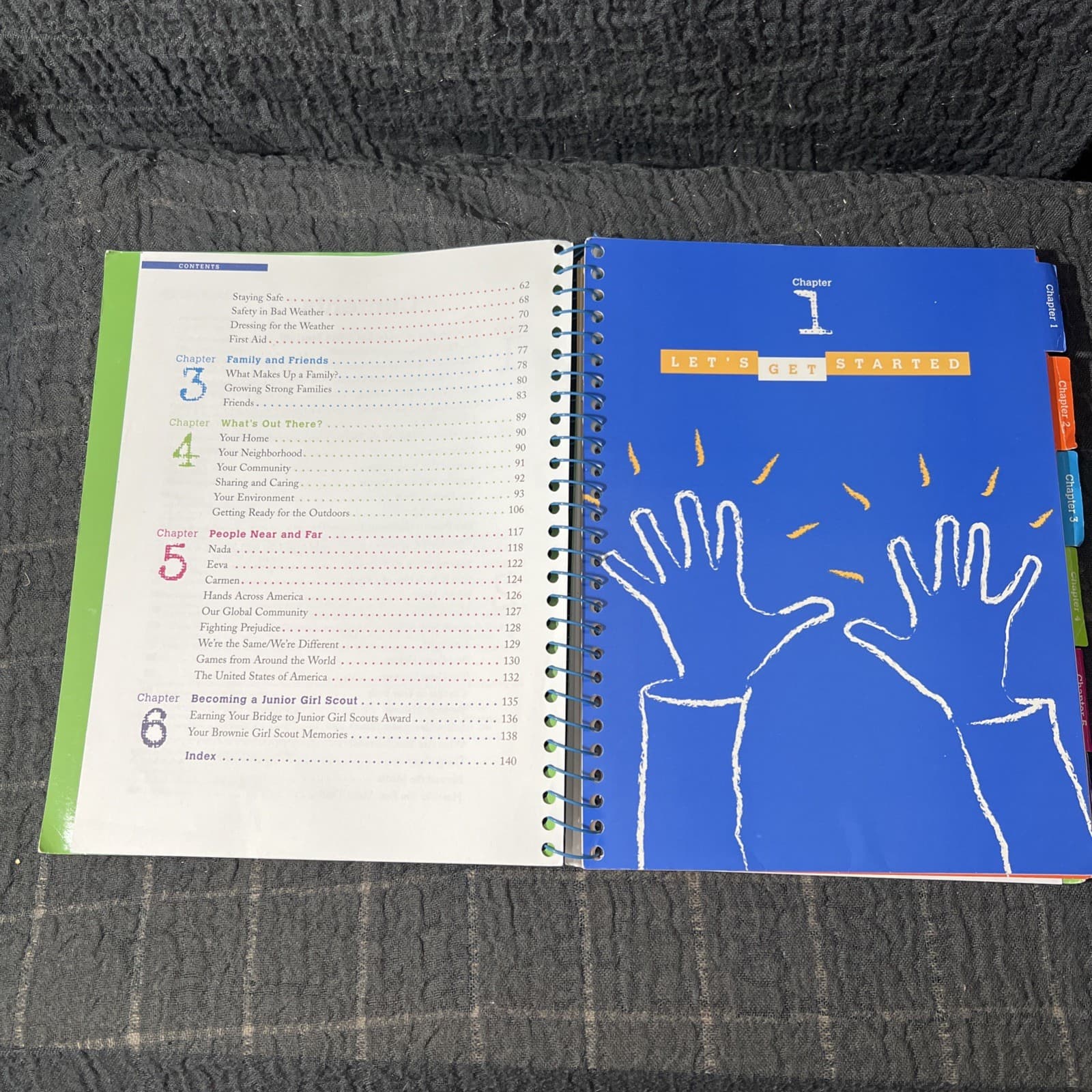 Brownie  Girl Scout Handbook Spiral Bound - Good 3