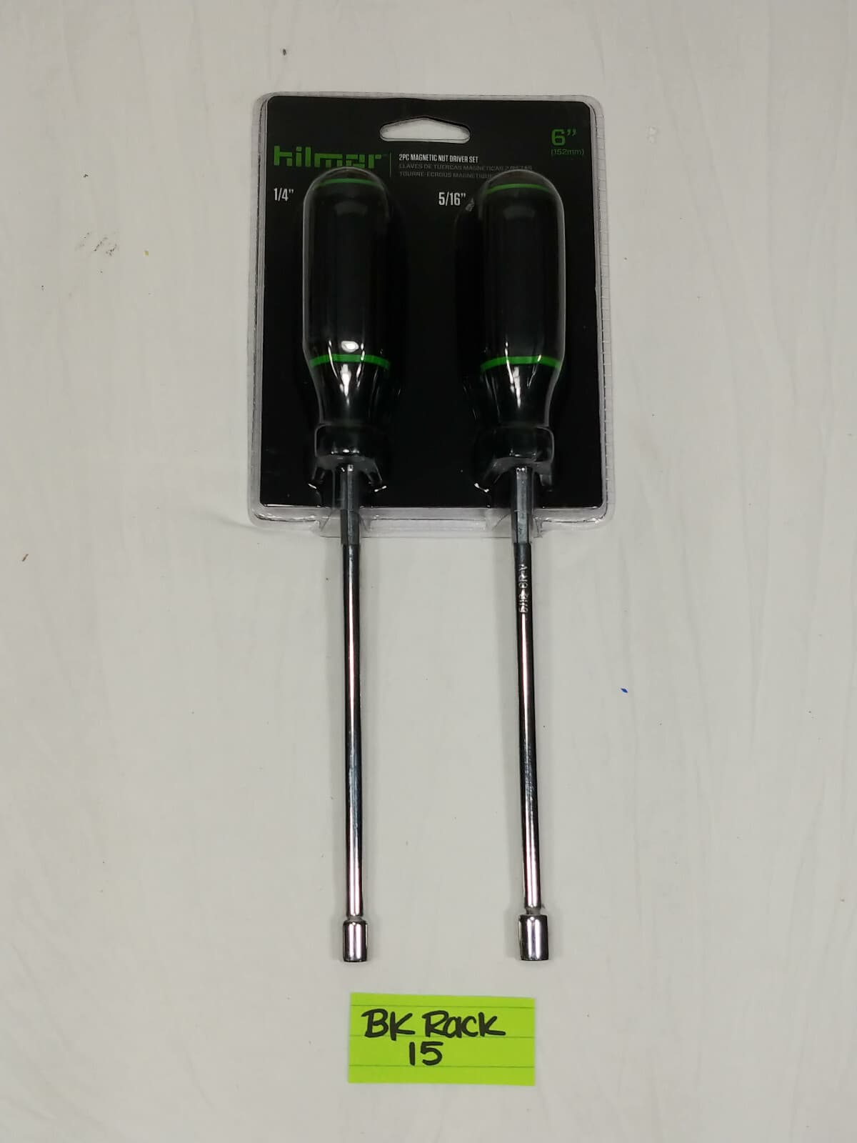 HILMOR 6" SHAFT MAGNETIC NUT DRIVER 2/PK (1/4" & 5/16") 1839074