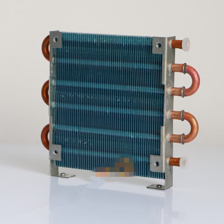 1pcs Micro Radiator Condenser Copper Tube Evaporator 12CM FAN CP1X6X120